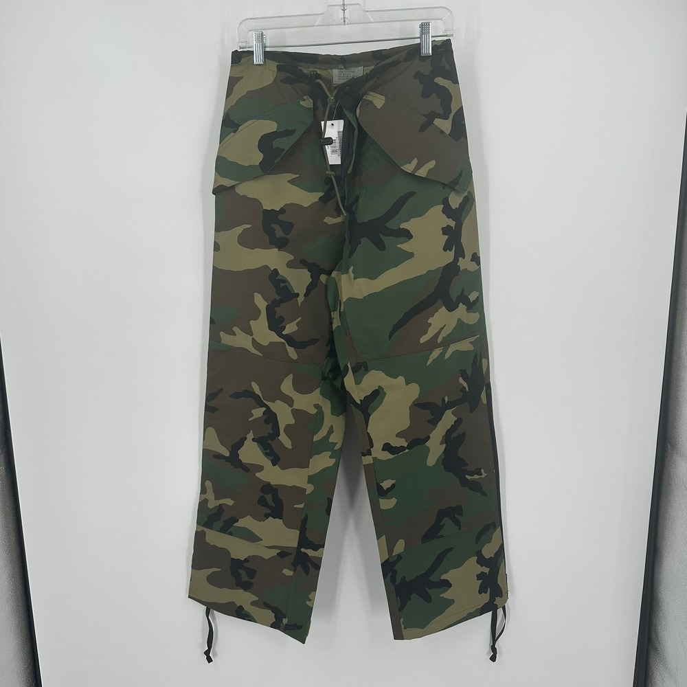 Valley Apparel ECWCS Gen I Woodland Camo Pants Size XS Cold Weather GORE-SEAM